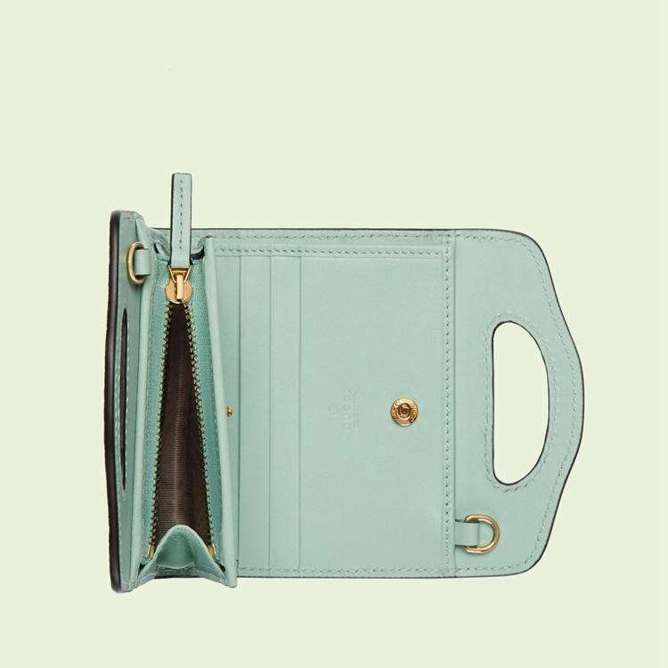 701074.E12MG.3564.013.080.0000.Light GG Marmont top handle python card case wallet